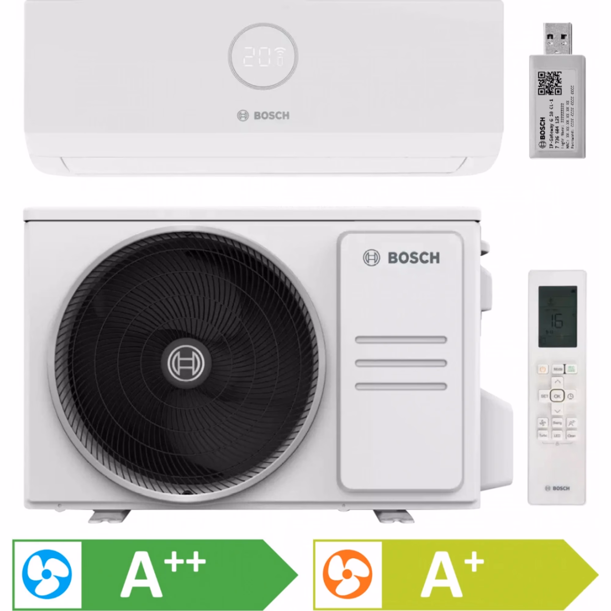 Klimatizácia Bosch set CL4000i-Set 52 E, 5,2/5,4 KW
